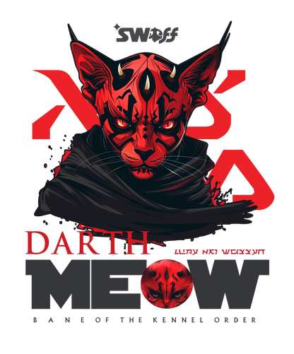 Darth Meow - Star Wars | Unissex T-Shirt