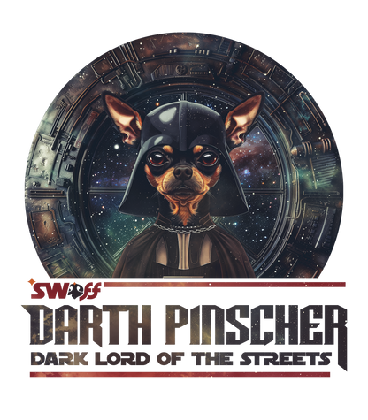 Darth Pinscher - Star Wars | Unissex T-Shirt