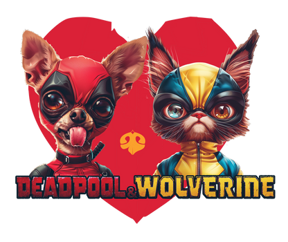 Deadpool And Wolverine - Bromance | Unissex T-Shirt