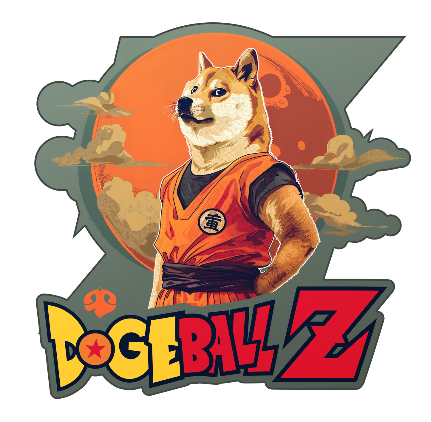 Dogeball Z - Dragon Ball | Unissex T-Shirt