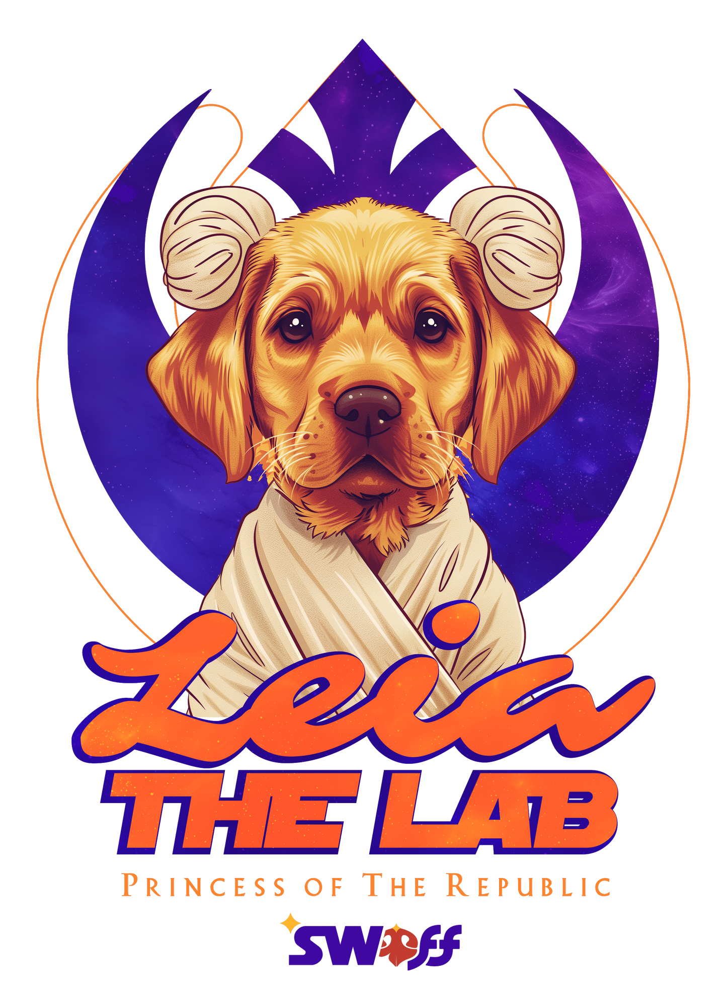 Leia The Lab - Star Wars | Unissex T-Shirt