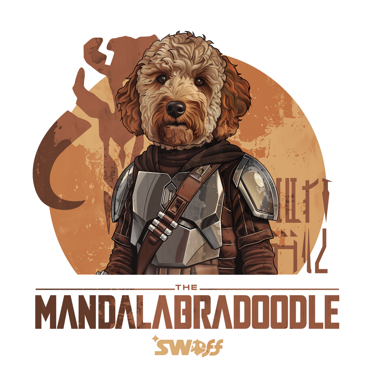 Mandalabradoodle - Star Wars | Unissex T-Shirt