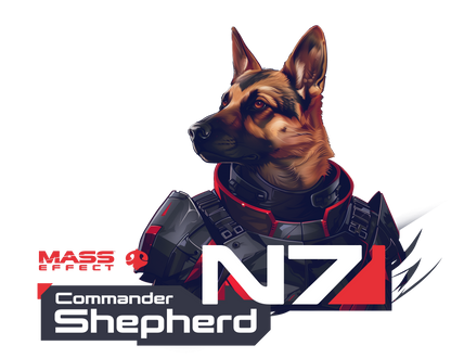 Mass Effect - Commander Shepherd | Unissex T-Shirt