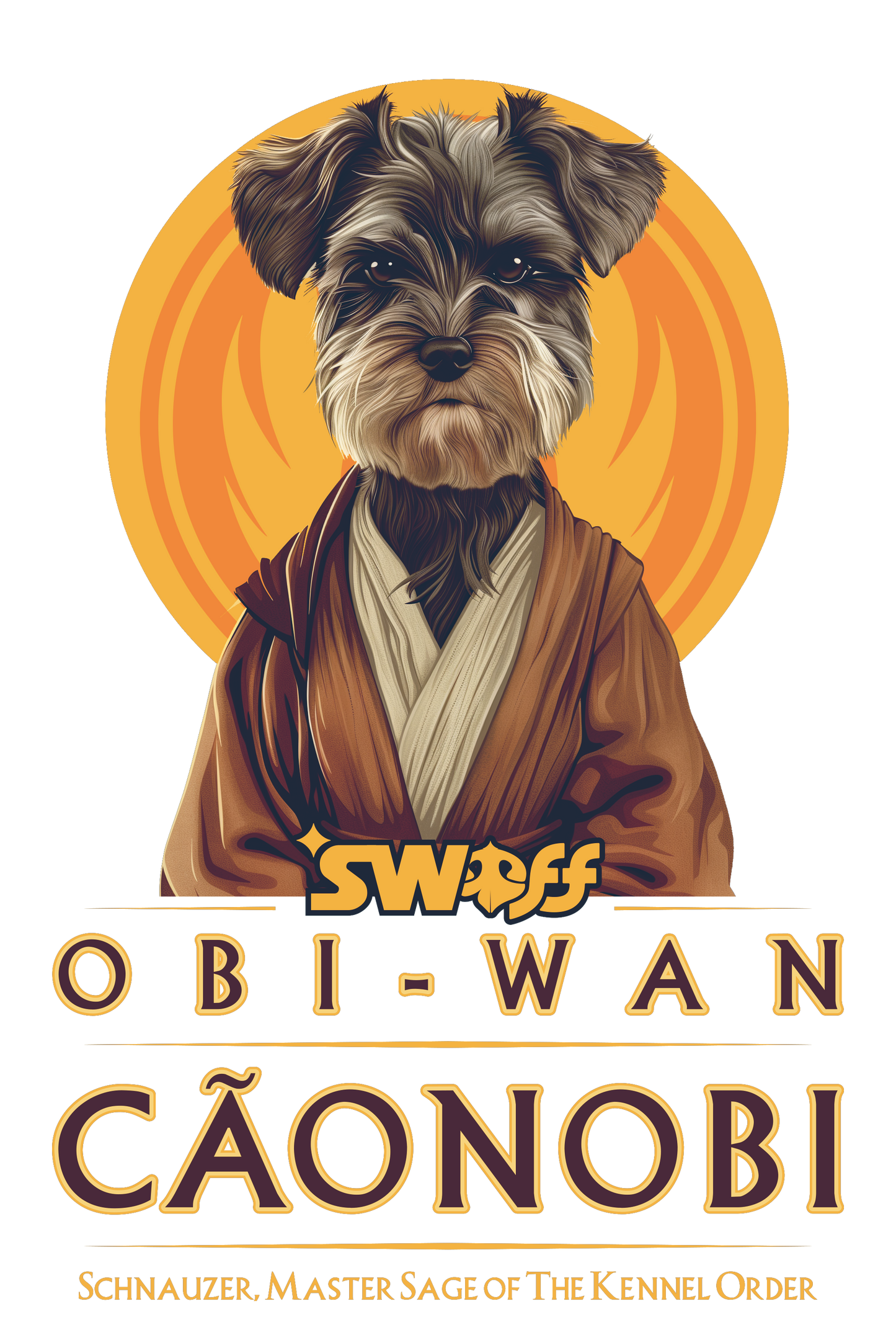 Obi Wan Cãonobi - Star Wars | Unissex T-Shirt