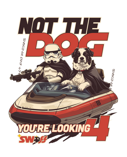 Not The Dog - Jedi Mind Trick - Star Wars | Unissex T-Shirt