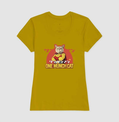 One Munch Cat - One Punch Man | Unissex T-Shirt