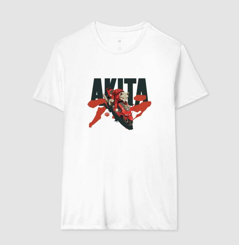 Akita Akira | White Unissex T-Shirt