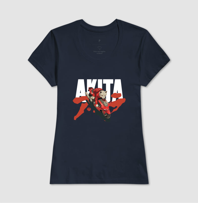 Akita Akira | Black Unissex T-Shirt