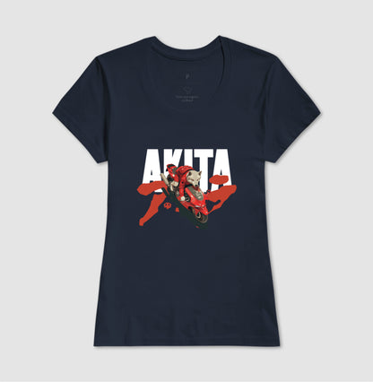 Akita Akira | Black Unissex T-Shirt