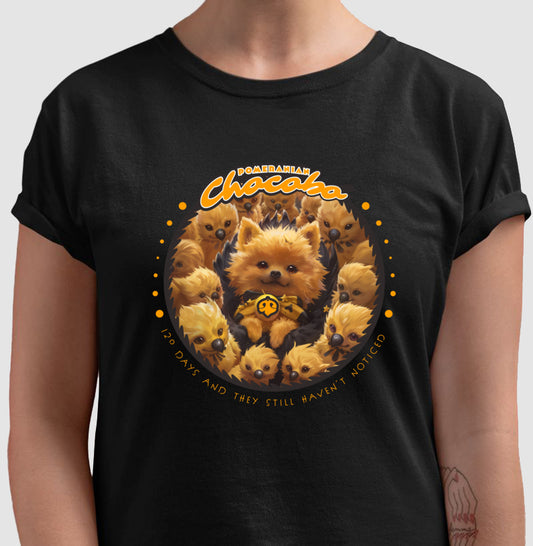 Pomeranian Chocobo - Final Fantasy | Unissex T-Shirt