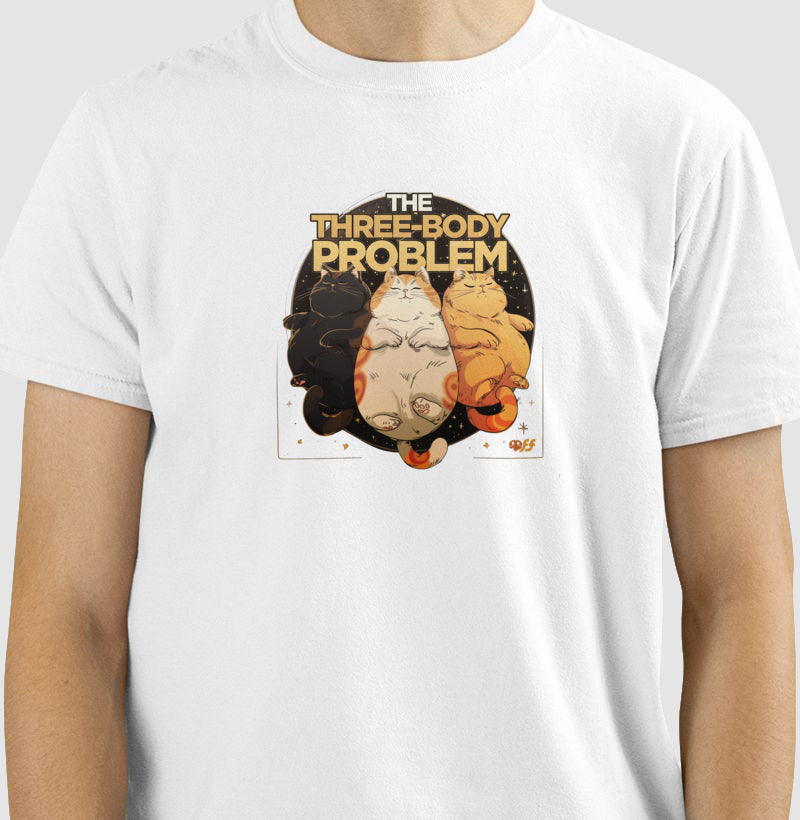 The Three-Body Problem - Cats | Unissex T-Shirt