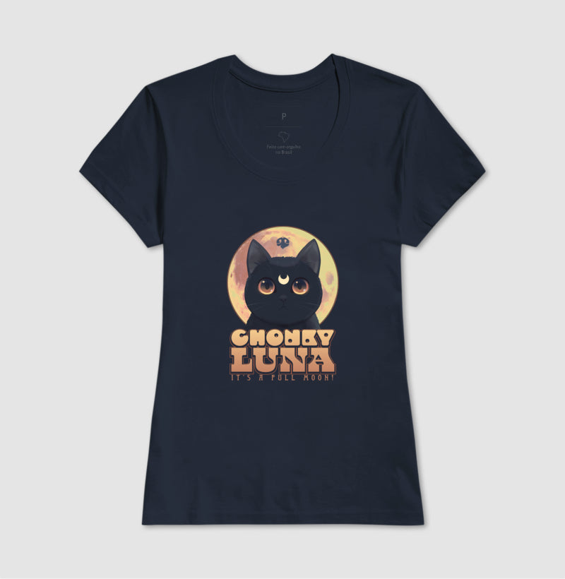 Sailor Moon - Chonky Luna | Unissex T-Shirt