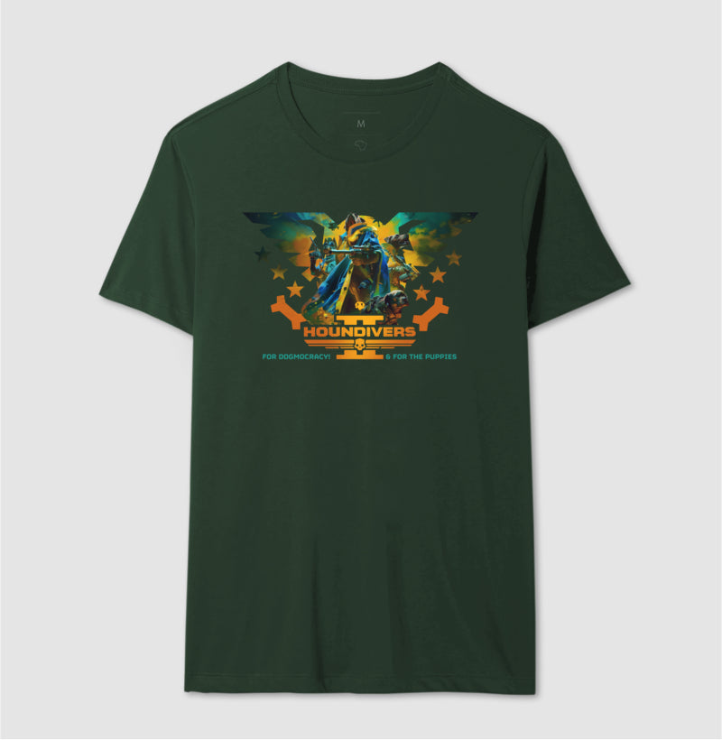 Helldivers 2 - Houndivers For The Puppies | Unissex T-Shirt