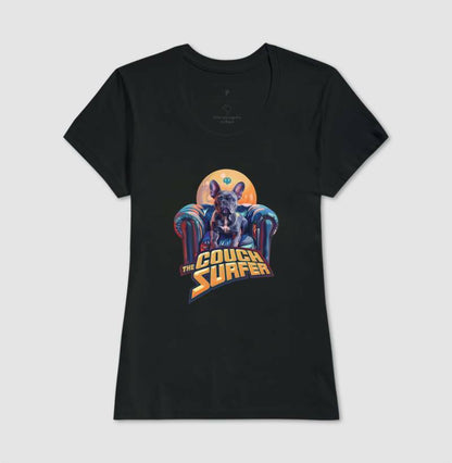 The Couch Surfer - Silver Surfer - Sunny Variant | Unissex T-Shirt