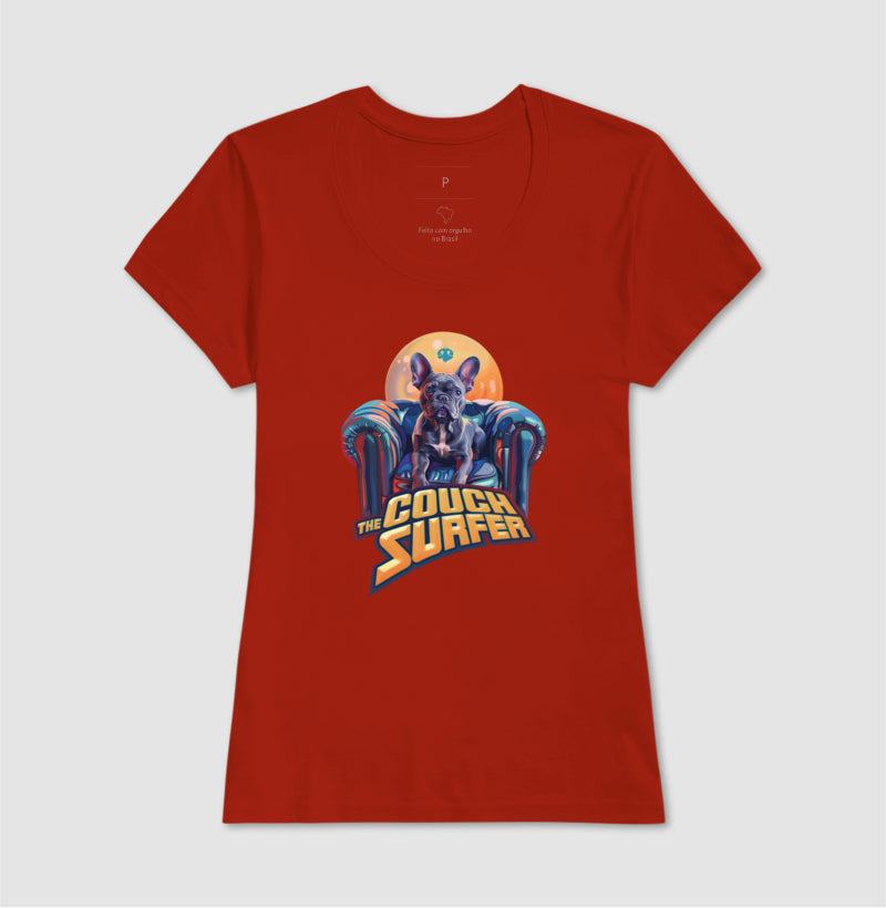 The Couch Surfer - Silver Surfer - Sunny Variant | Unissex T-Shirt