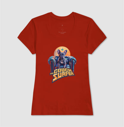 The Couch Surfer - Silver Surfer - Sunny Variant | Unissex T-Shirt