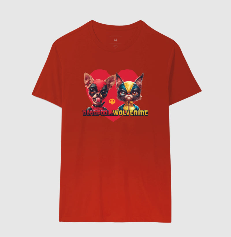 Deadpool And Wolverine - Bromance | Unissex T-Shirt