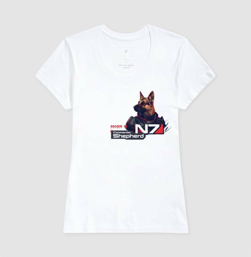 Mass Effect - Commander Shepherd | Unissex T-Shirt