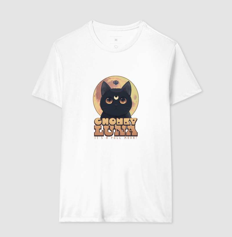 Sailor Moon - Chonky Luna | Unissex T-Shirt