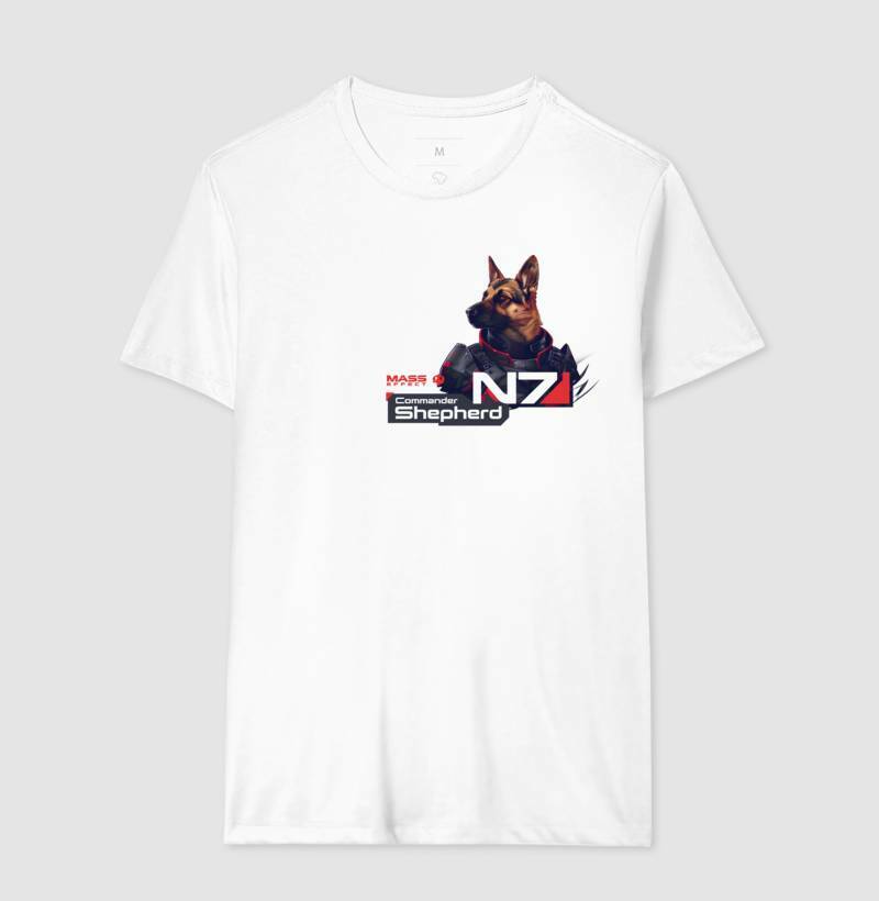 Mass Effect - Commander Shepherd | Unissex T-Shirt