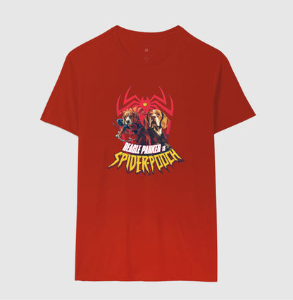 Beagle Parker - Spider-Pooch | Unissex T-Shirt