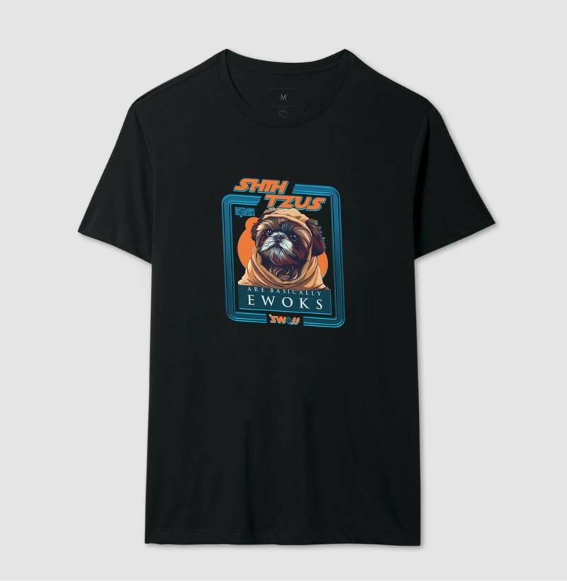 Shih Tzu Ewok - Star Wars | Unissex T-Shirt