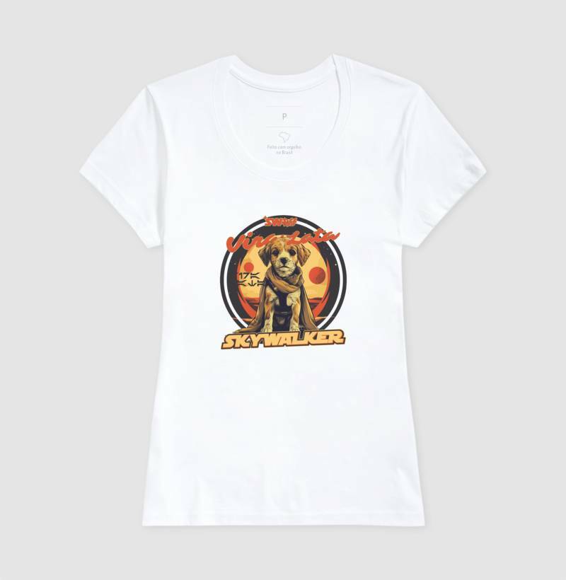 Vira Lata Skywalker - Star Wars | Unissex T-Shirt