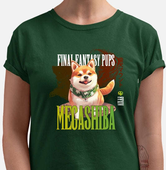 Megashiba - Final Fantasy Pups | Unissex T-Shirt