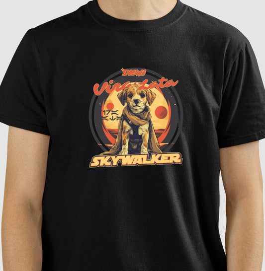 Vira Lata Skywalker - Star Wars | Unissex T-Shirt