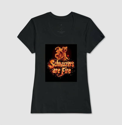 Schnauzers Are Fire | Unissex T-Shirt