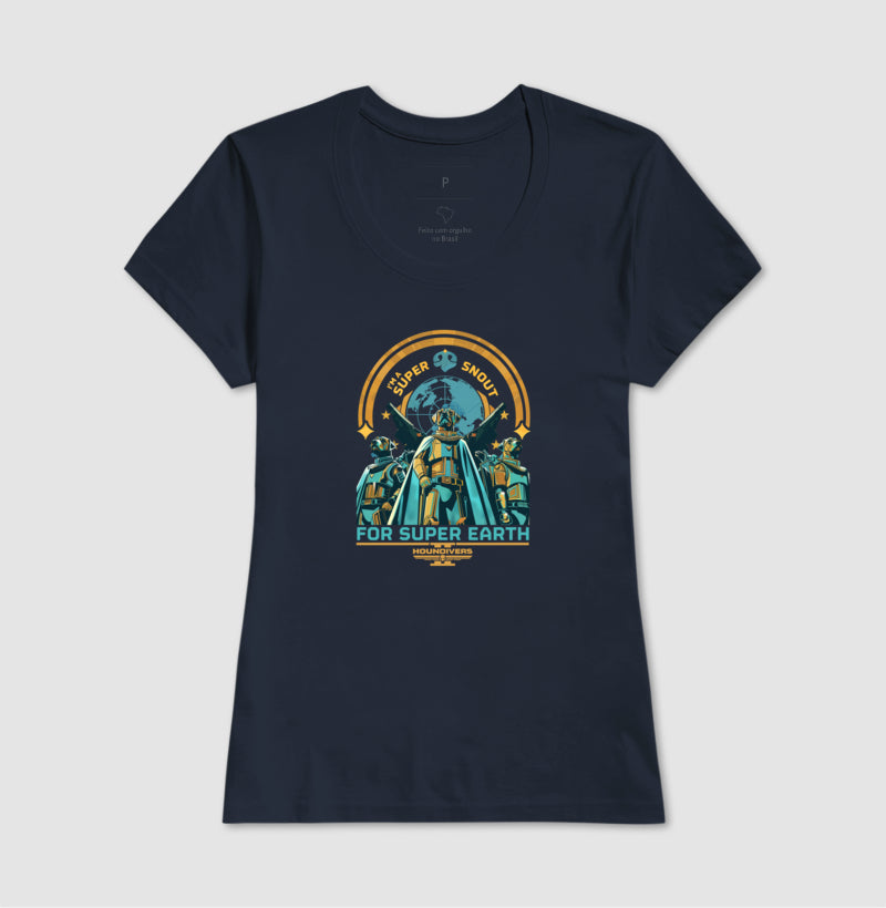 Helldivers 2 - Houndivers For Super Earth! | Unissex T-Shirt